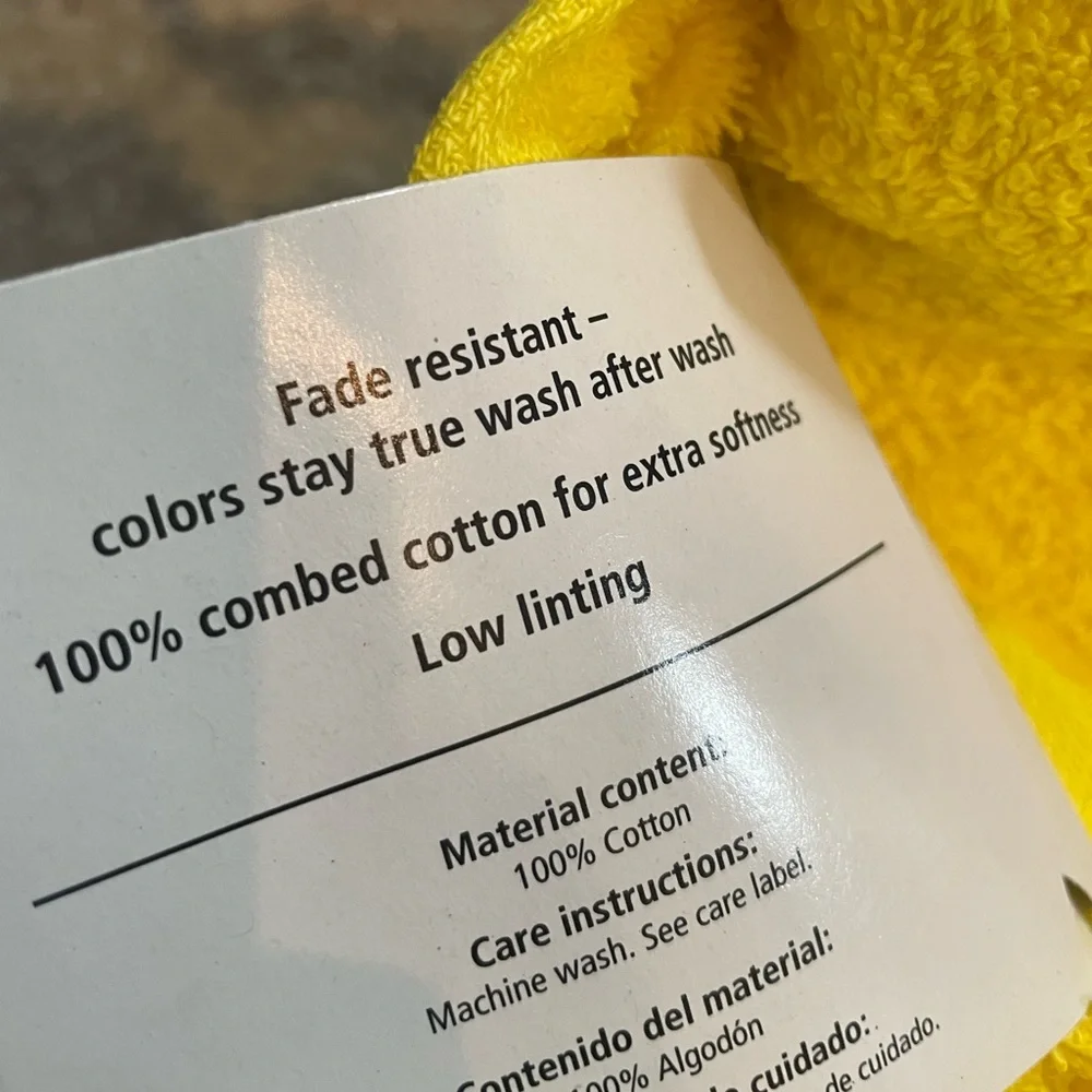 ⚡️ FLASH - Yellow Towel bundle